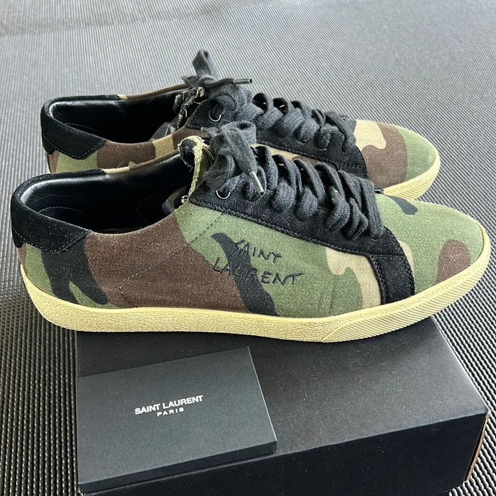 SAINT LAURENT MEN SNEAKERS - Picture 1 of 8